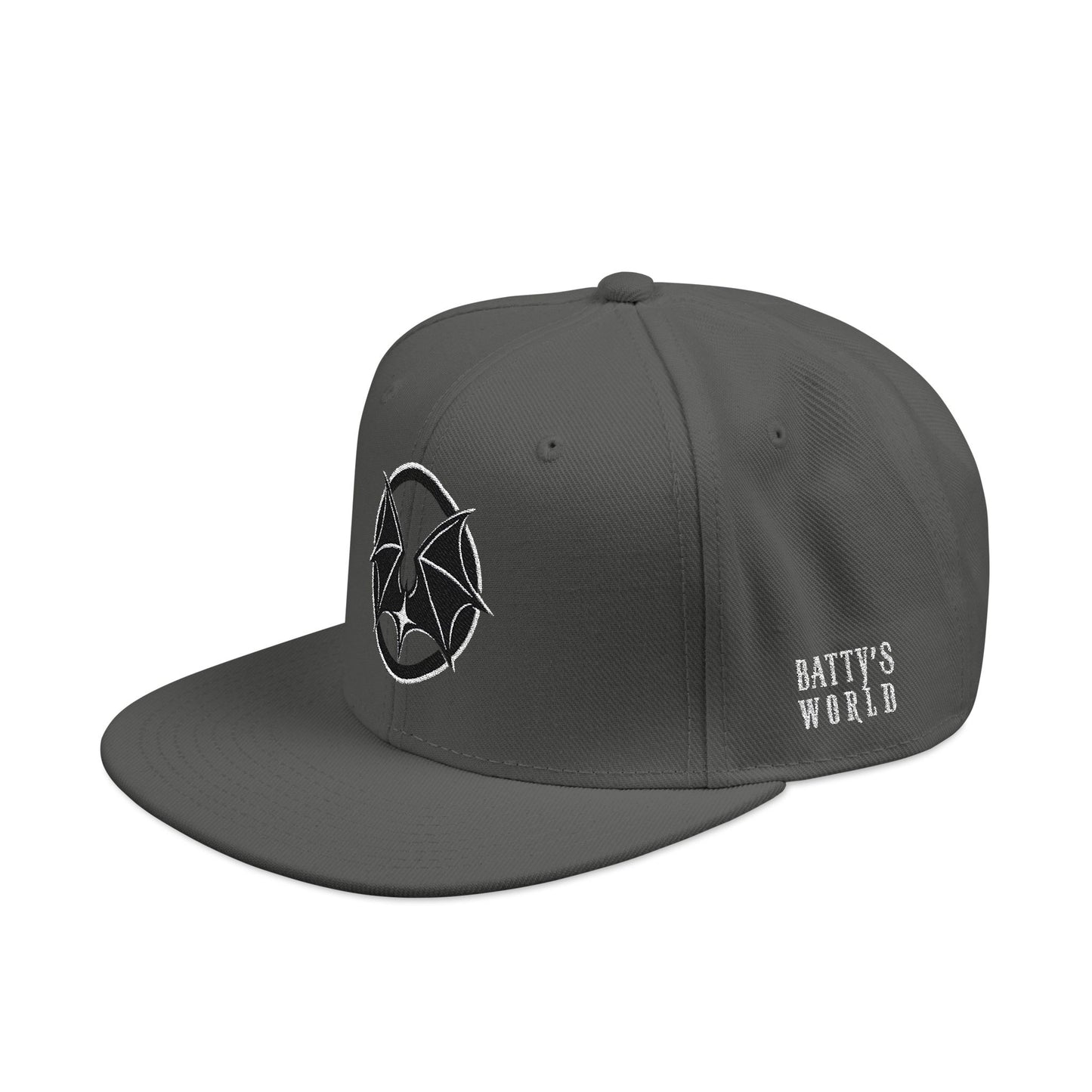Batty Chrome Wingstar Snapback (Embroidered)