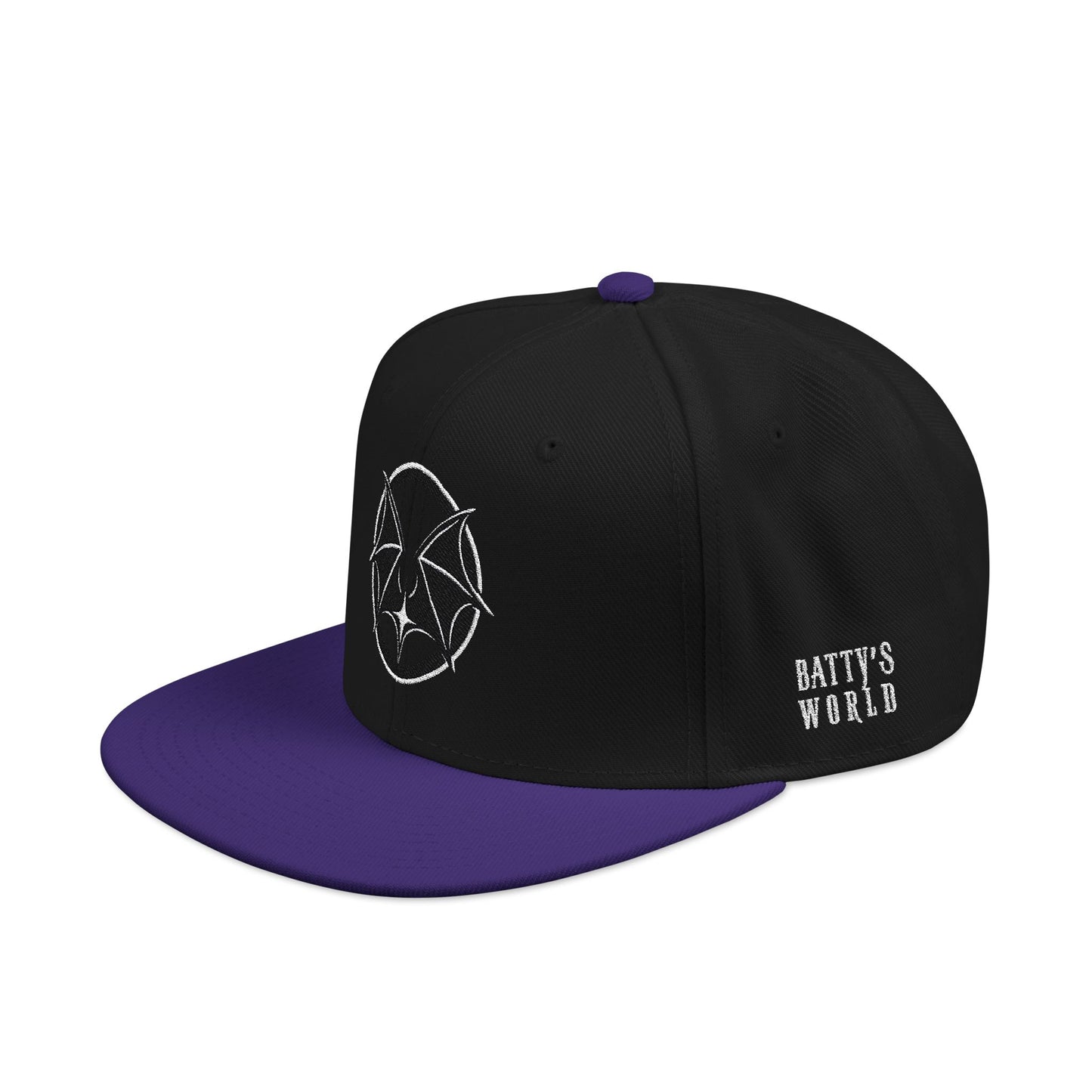 Batty Chrome Wingstar Snapback (Embroidered)