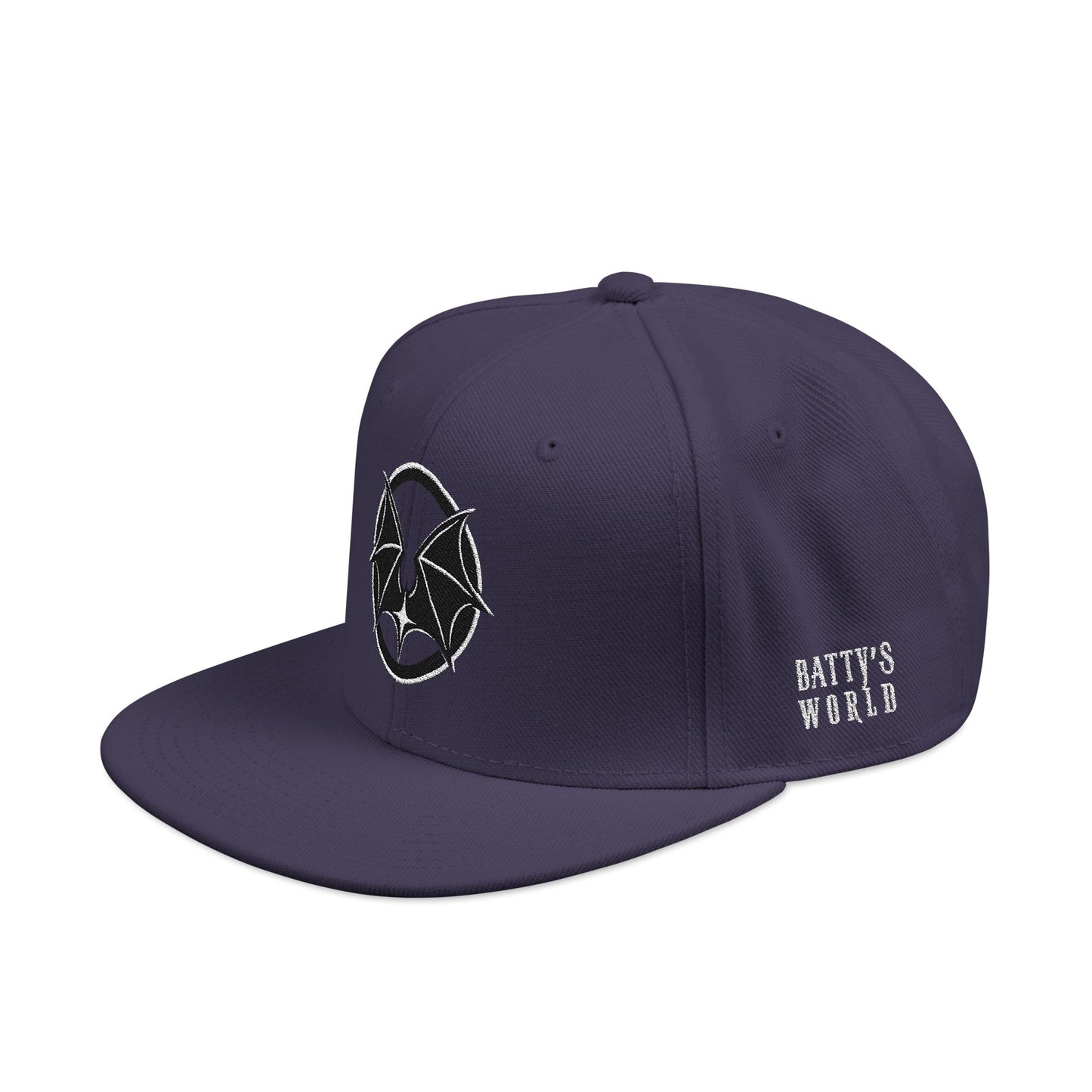 Batty Chrome Wingstar Snapback (Embroidered)