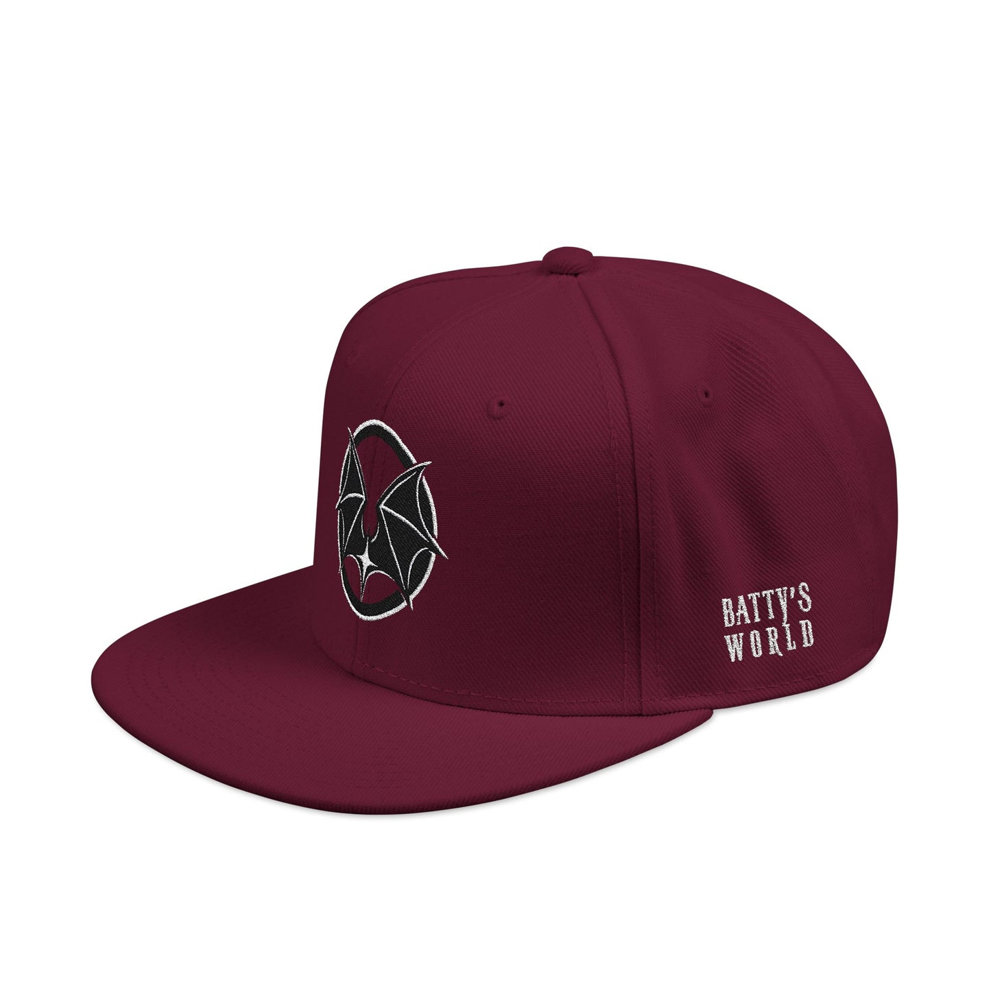 Batty Chrome Wingstar Snapback (Embroidered)