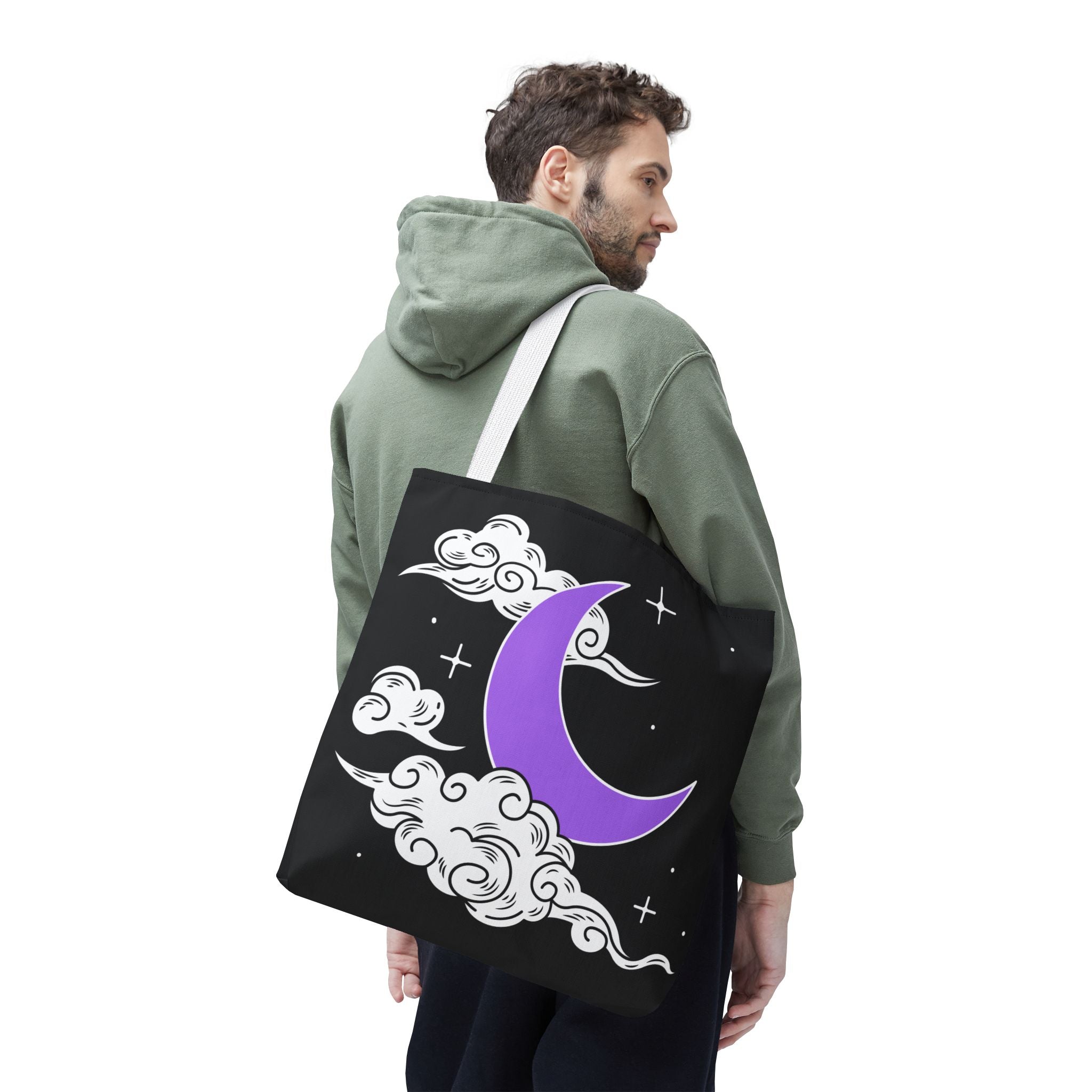 Moonlit Cloud Tote Bag - Design for Dreamers