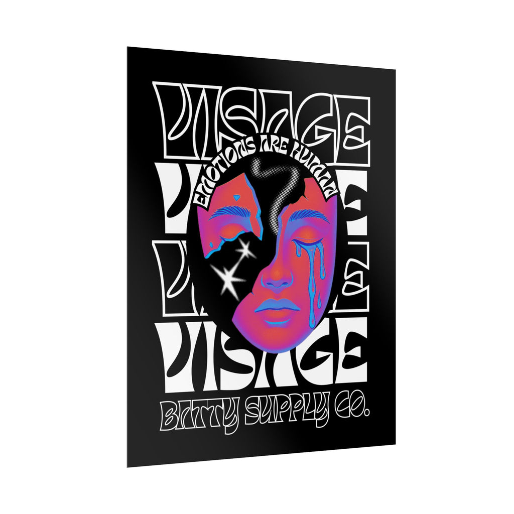 Visage Emotions Poster