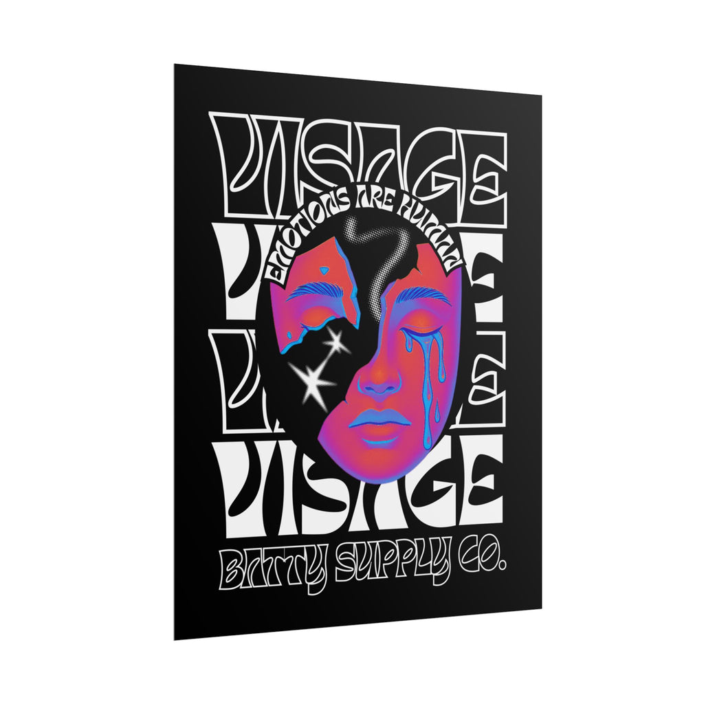 Visage Emotions Poster