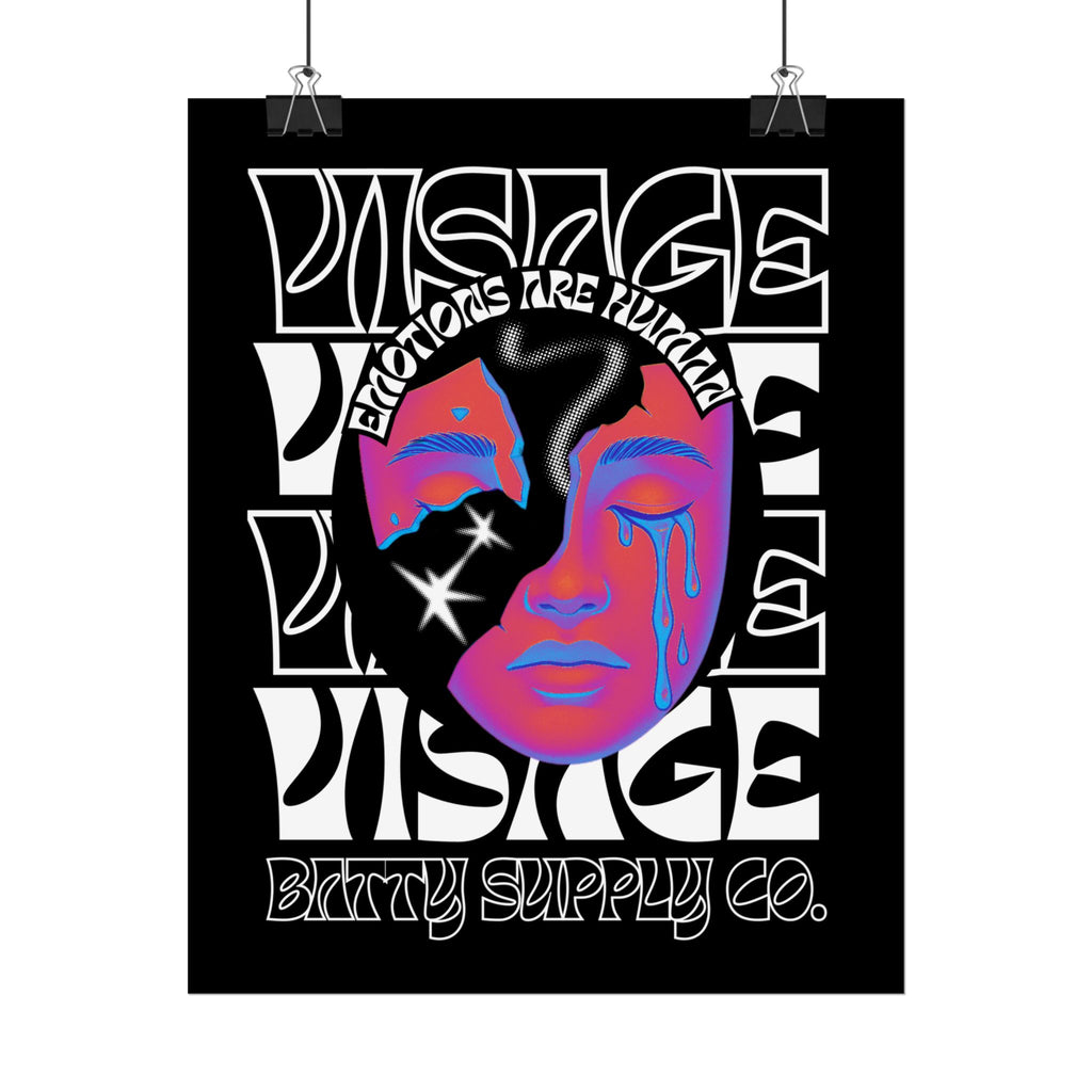 Visage Emotions Poster