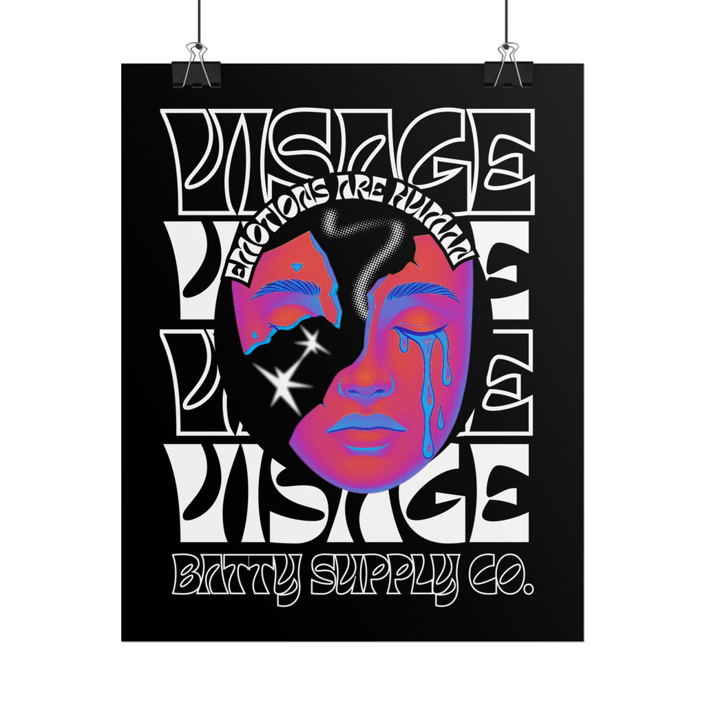 Visage Emotions Poster