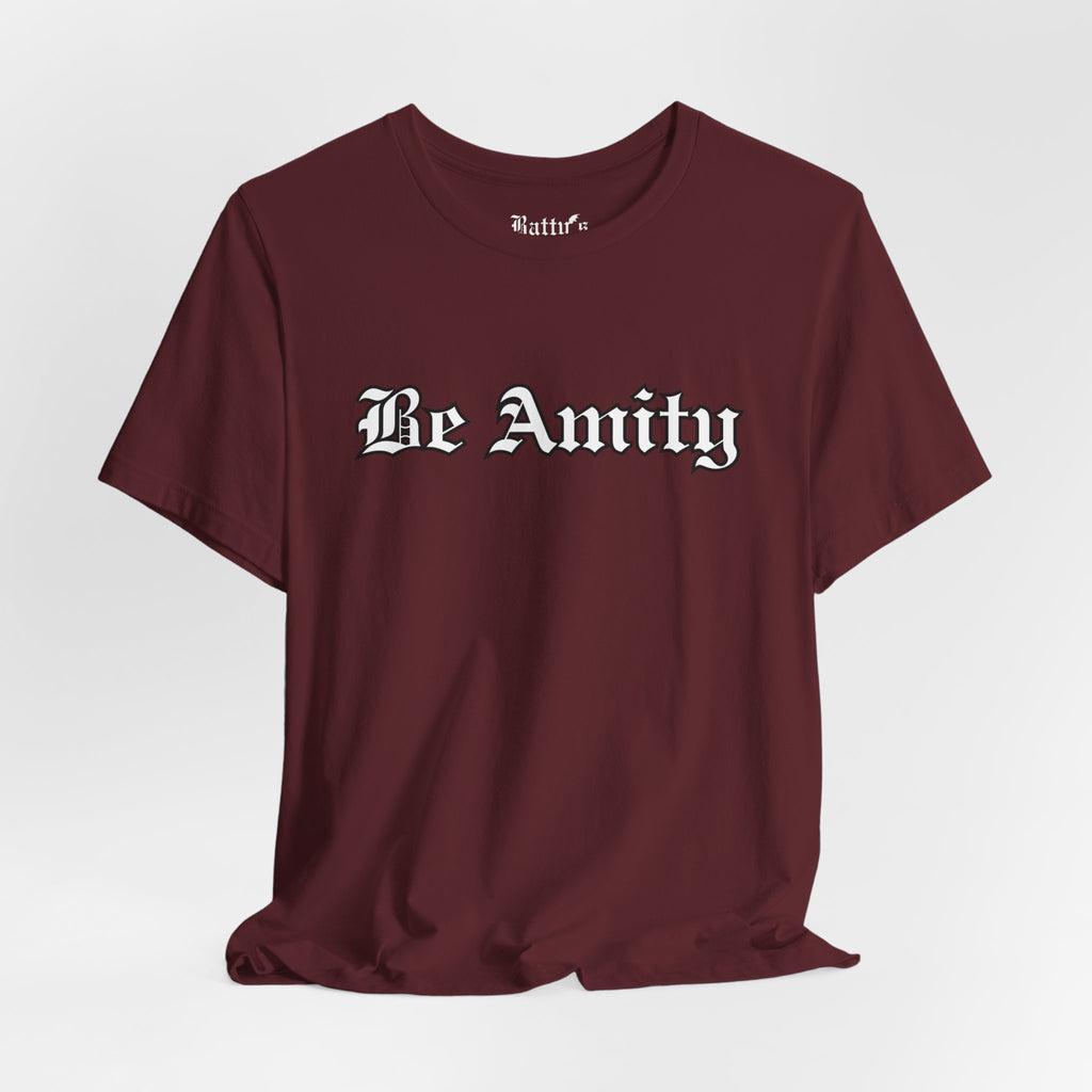 Newsletter Be Amity Maroon Tee